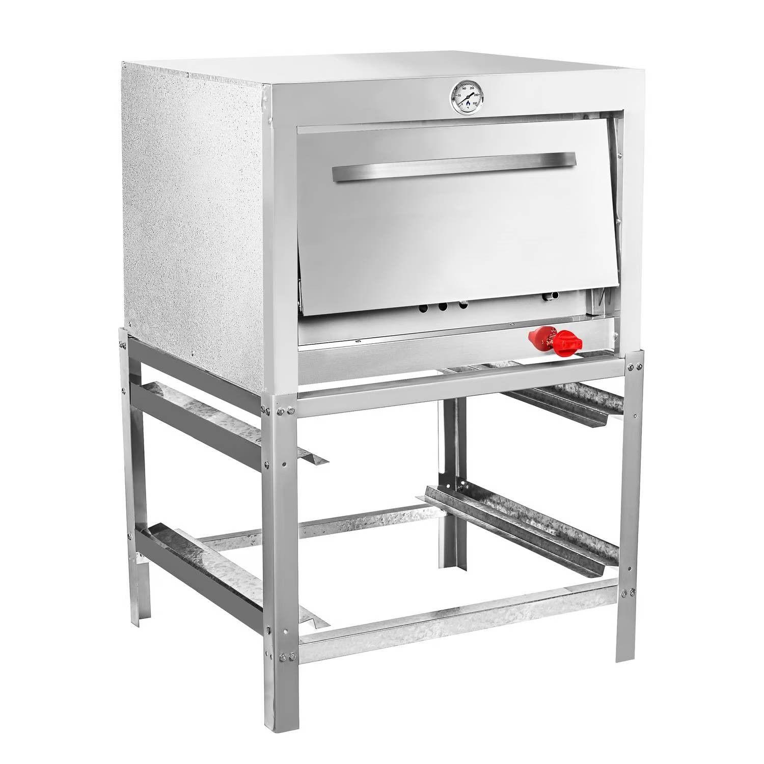 HORNO 1 CÁMARA ACERO INOXIDABLE 58X65 GLP VOLTER-2