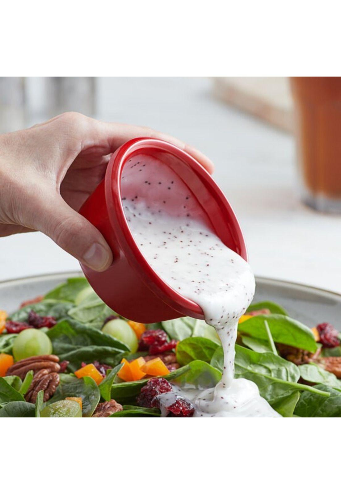 SET DE RAMEKIN MELAMINA ROJO 60 ml-2