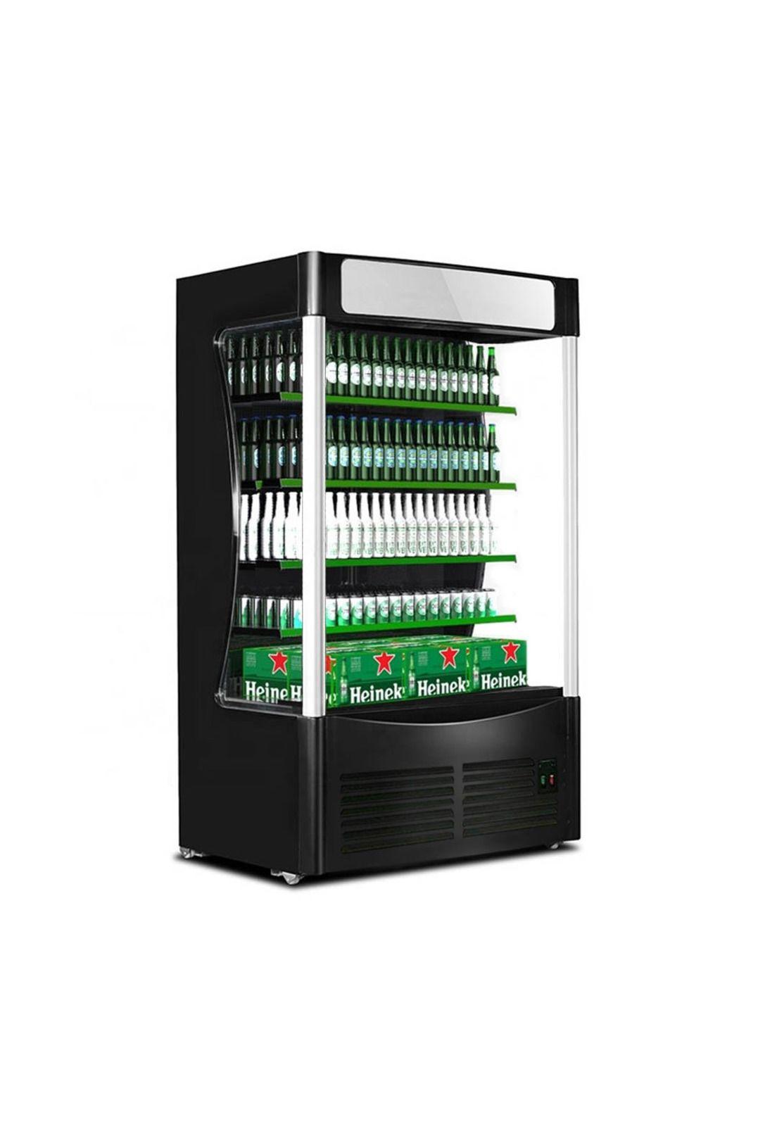 VITRINA ABIERTA NEGRA 1.2MTS ELECSTAR-1