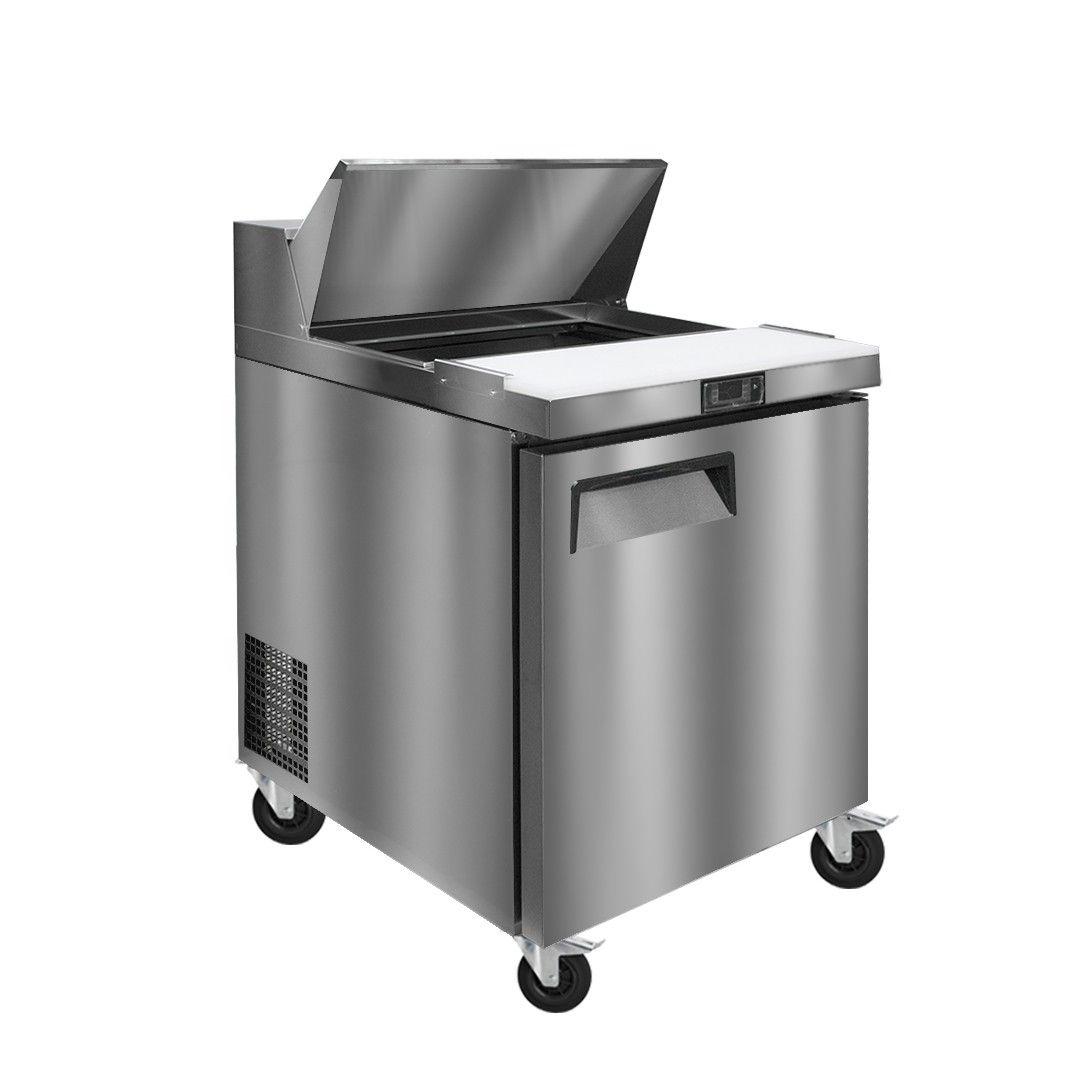 SALSERA REFRIGERADA ACERO INOXIDABLE 1 PUERTA NORKALT-5