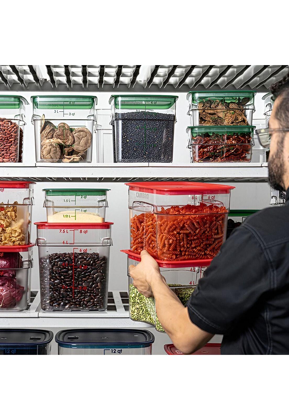 RECIP. GRAD CUADRAD POLICARB 4 LTS. CN TAPA VERDE Y DRENAJE-3