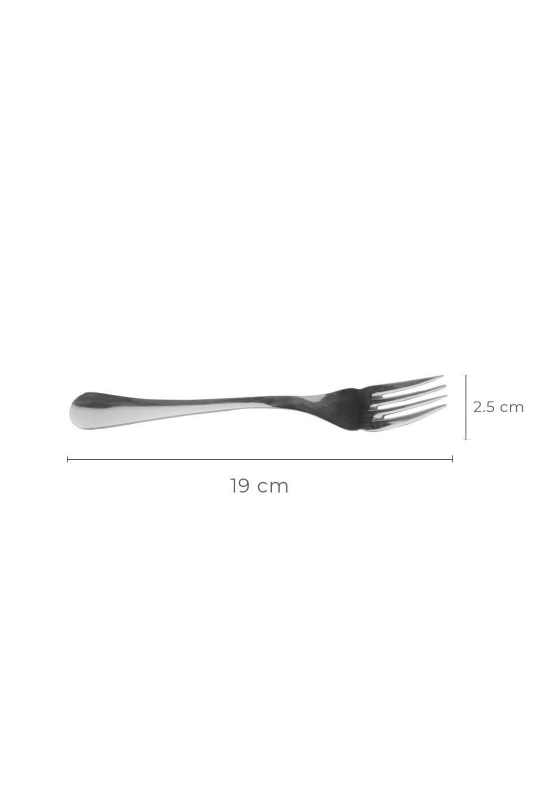 Pack De 6 Tenedor Pescado Linea Maria 18/10 2.5 Mm.-2