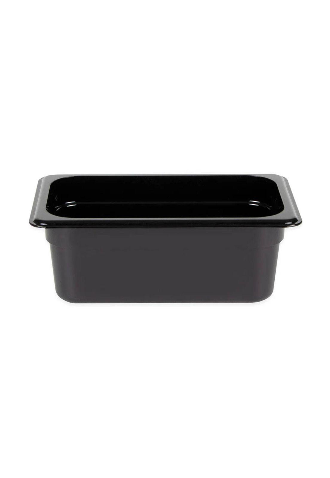 CONTENEDOR POLICARBONATO NEGRO 1/4x10 cm-4