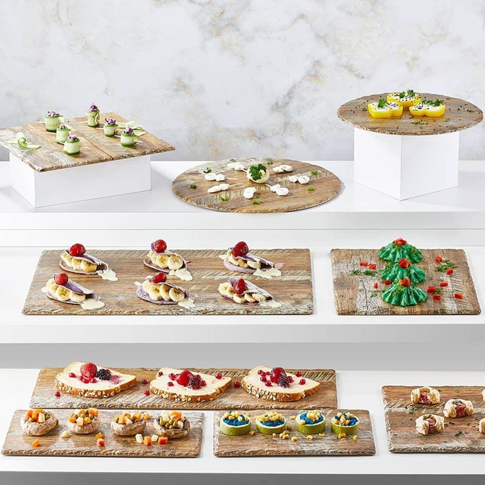 TABLA EXHIBICIÓN MELAMINA RECTANGULAR COLOR MADERA 32X53X1 CM LÍNEA SIERRA-3