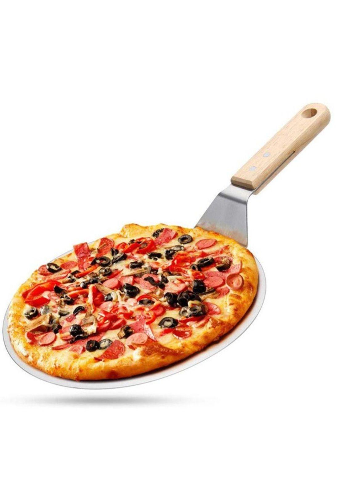 Pala De Pizza 25 Cm Con Mango De Madera-4