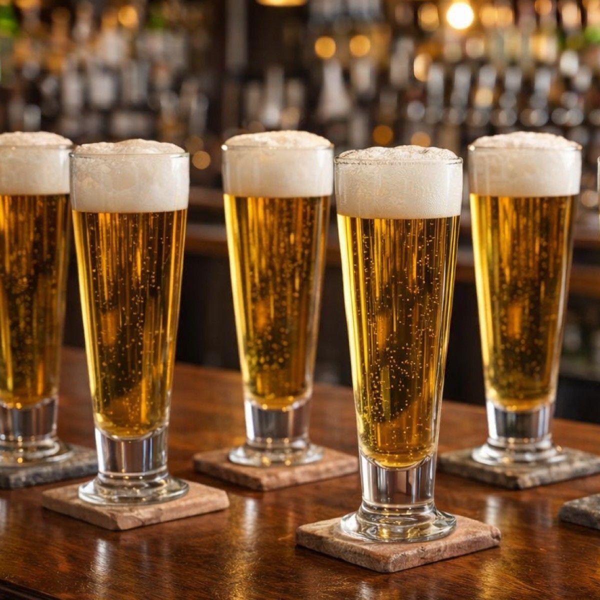 Set De 6 Copa Cerveza Alta 410 C.c. Cin Cin-1
