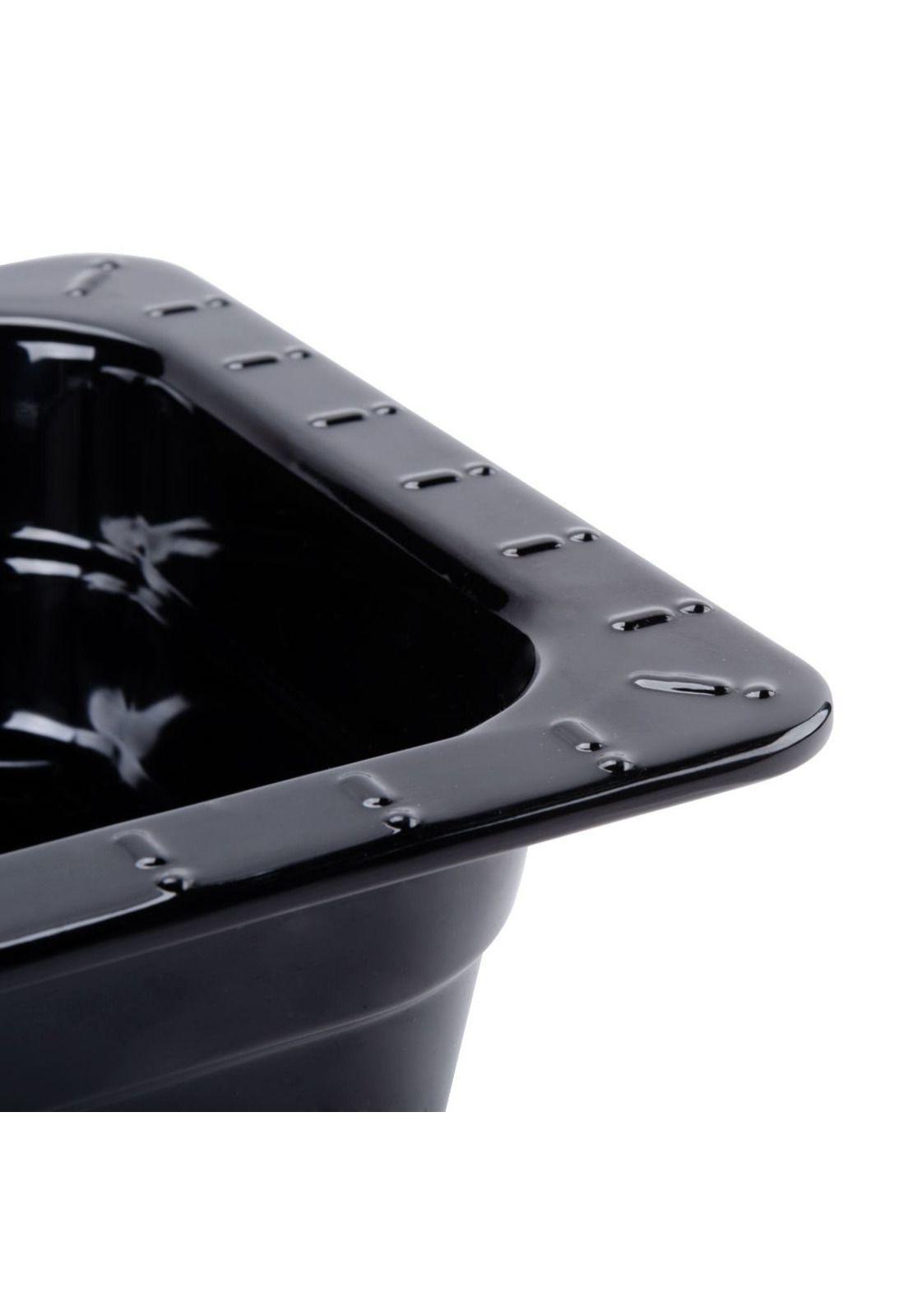 FOOD PANS COLOR NEGRO GN 1/3-3