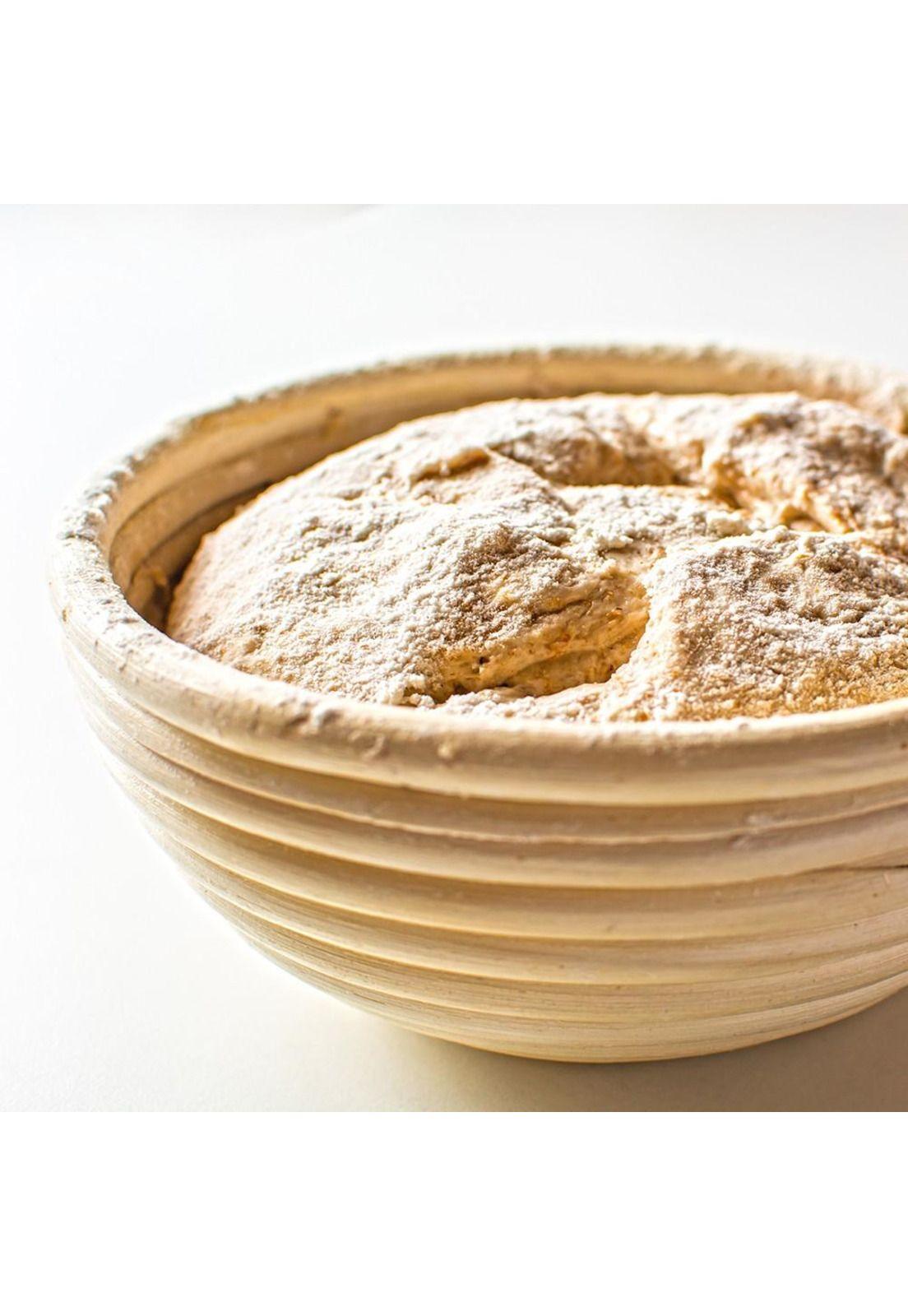 Cesta Fermentadora/Bannetton De Pan Redonda Rattan 18 X 9 Cm-3