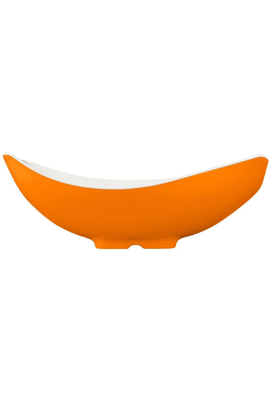 BOWL ONDEADO NARANJO MED. 27x41 cm-2