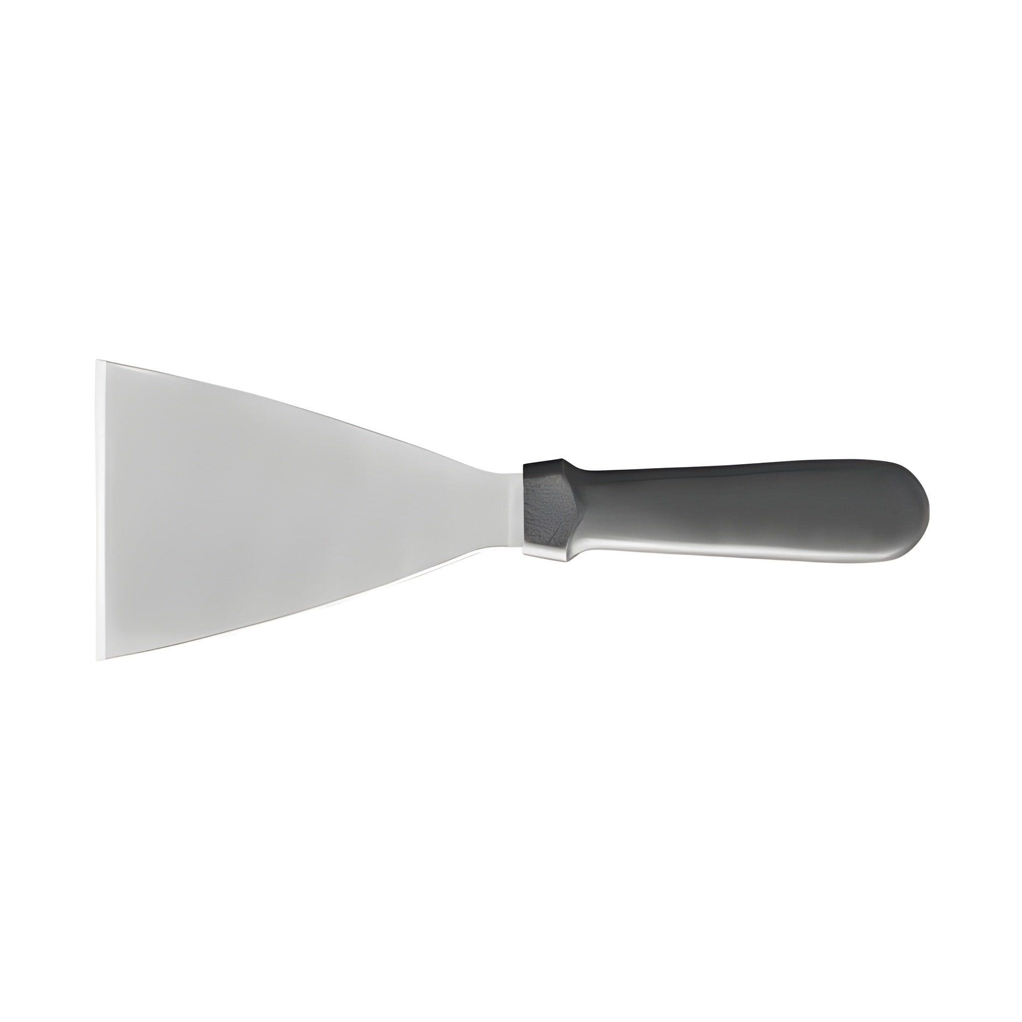 ESPATULA RASPADOR PLANCHA MANGO BLANCO 25 CM-2