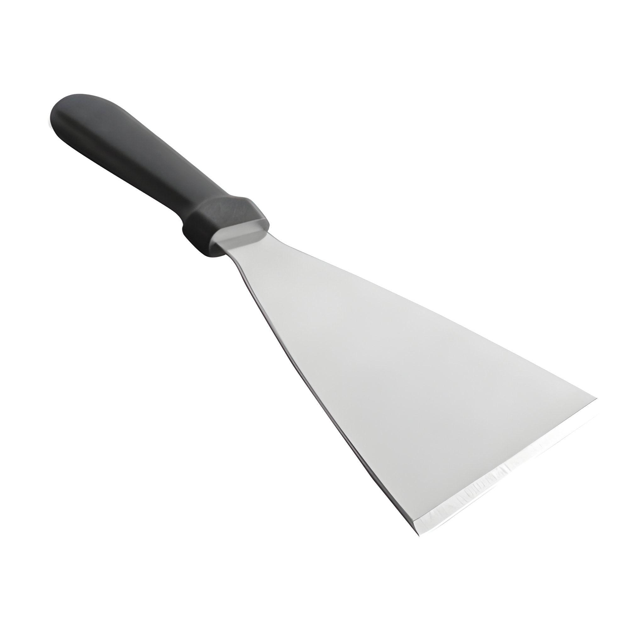 ESPATULA RASPADOR PLANCHA MANGO BLANCO 25 CM-3