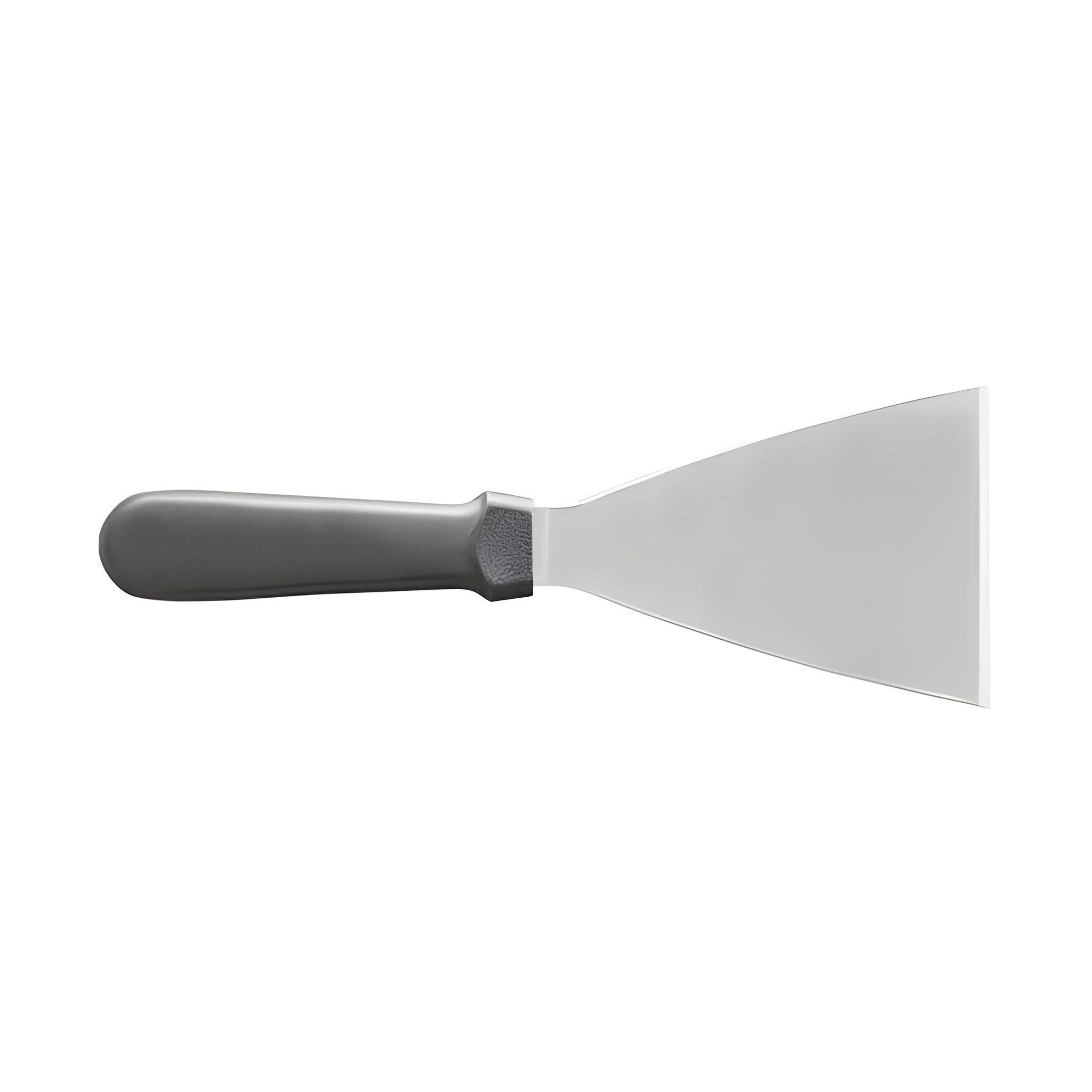 ESPATULA RASPADOR PLANCHA MANGO BLANCO 25 CM-4