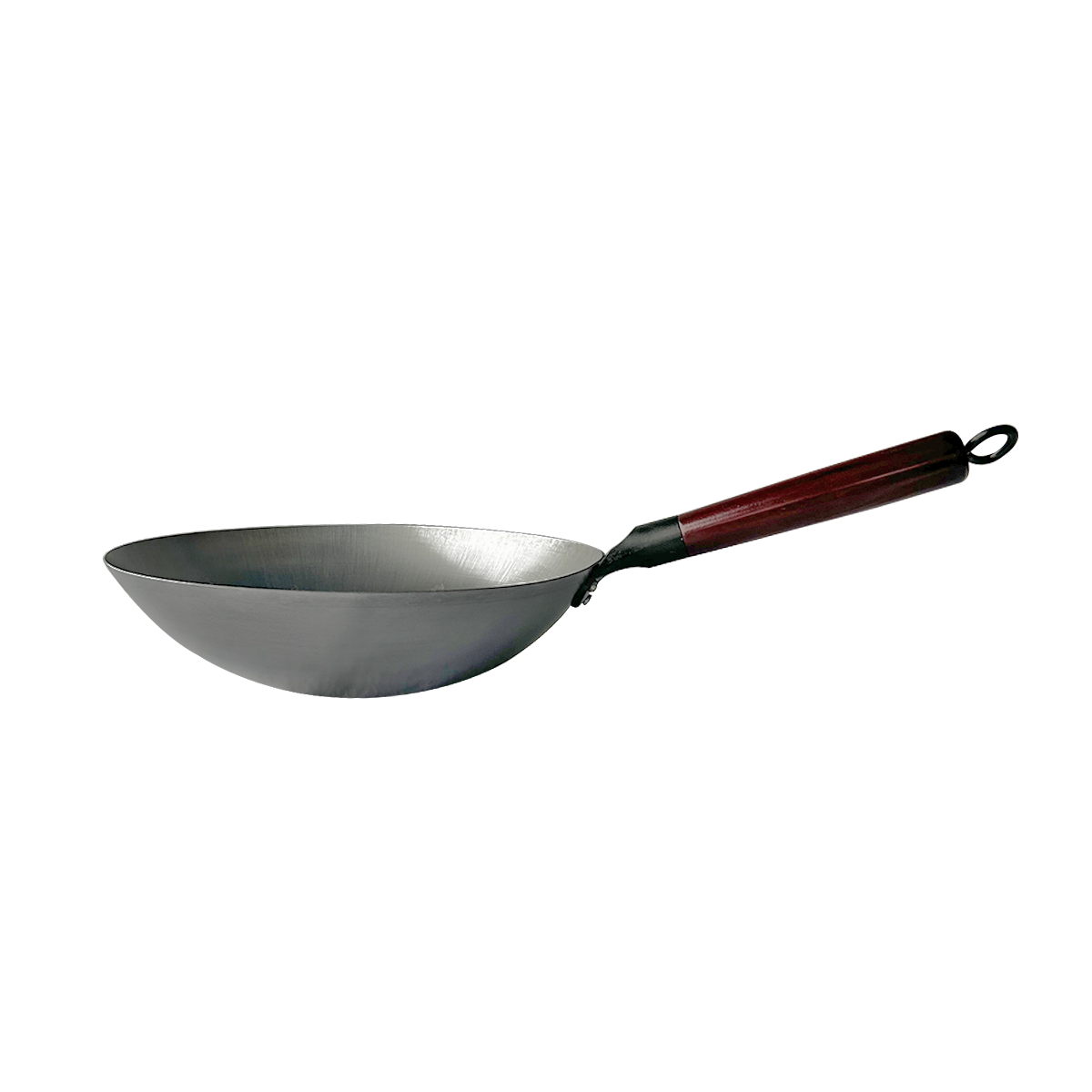 WOK DE HIERRO CÓNCAVO CON MANGO 30 CM-4