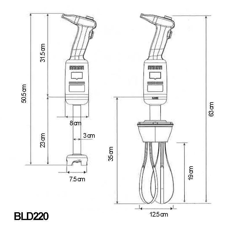 TRITURADOR COMBINADO BLD220-6