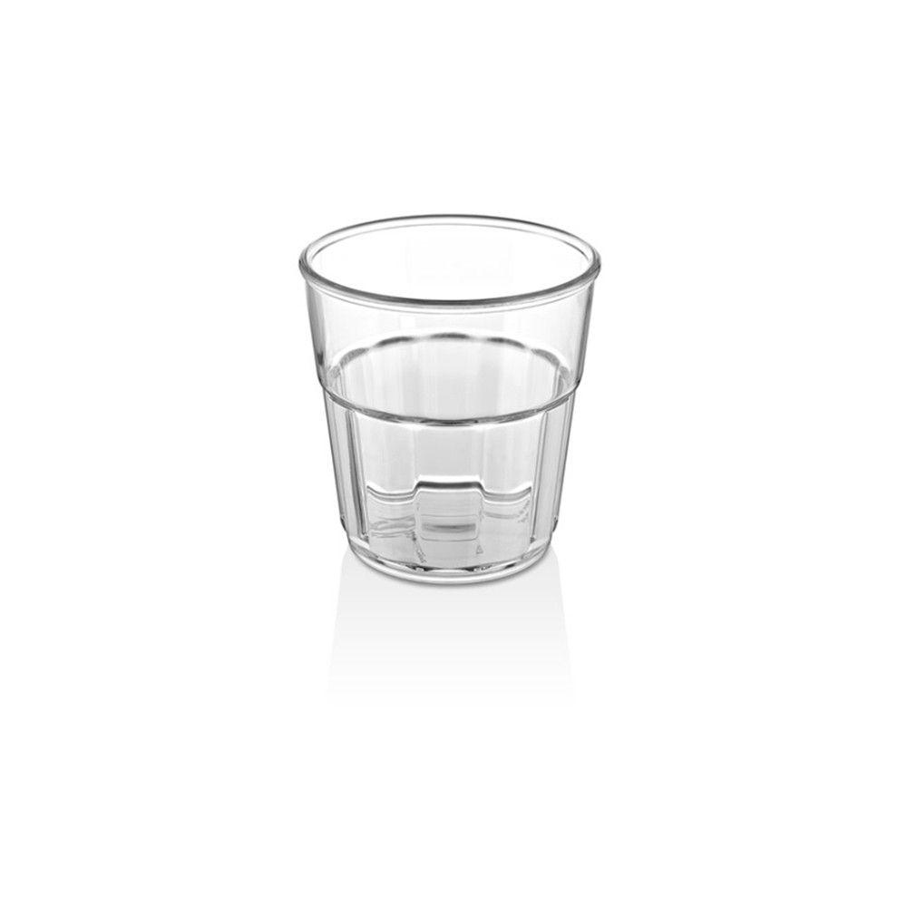 SET DE 6 VASOS POLICARBONATO TRANSPARENTE 250 ML-3