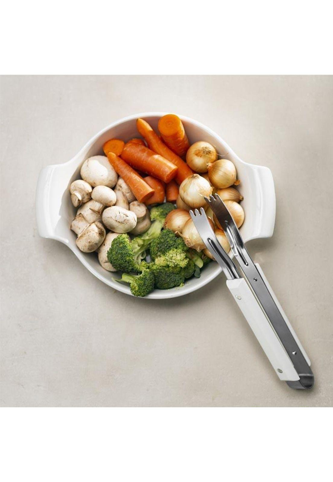 PINZA DE CARNES MANGO BLANCO 38 CMS DURAFIO-2