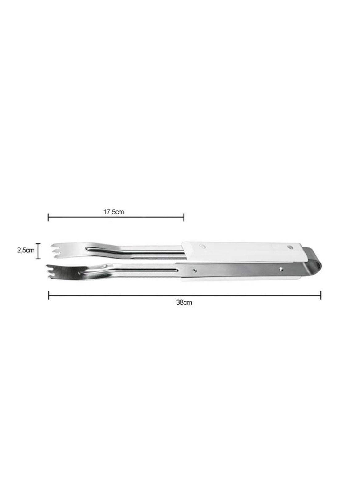 PINZA DE CARNES MANGO BLANCO 38 CMS DURAFIO-3
