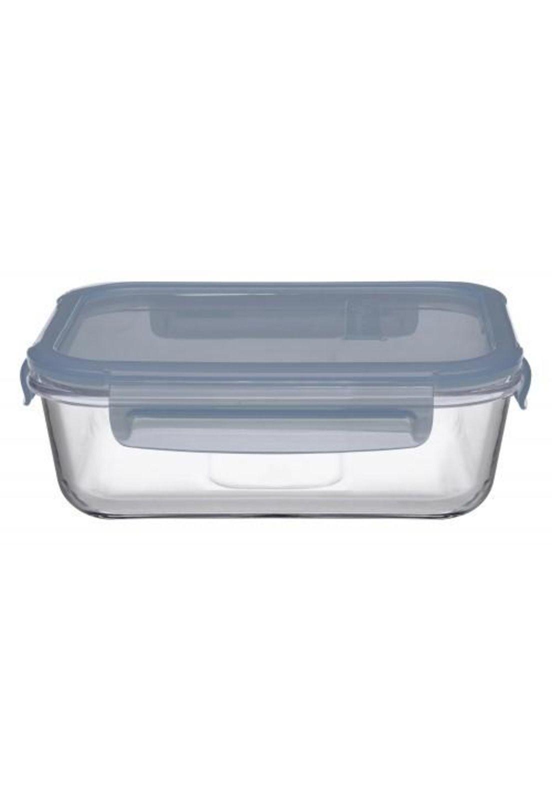 Tupper Rectangular Vidrio 640Cc Hermetico-0