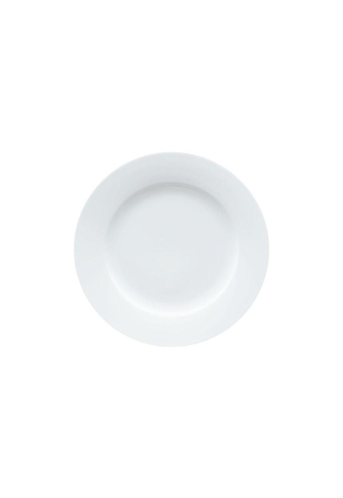 SET DE 6 PLATOS  BORDE ANCHO  PORCELANA 23 CMS PADUA-0