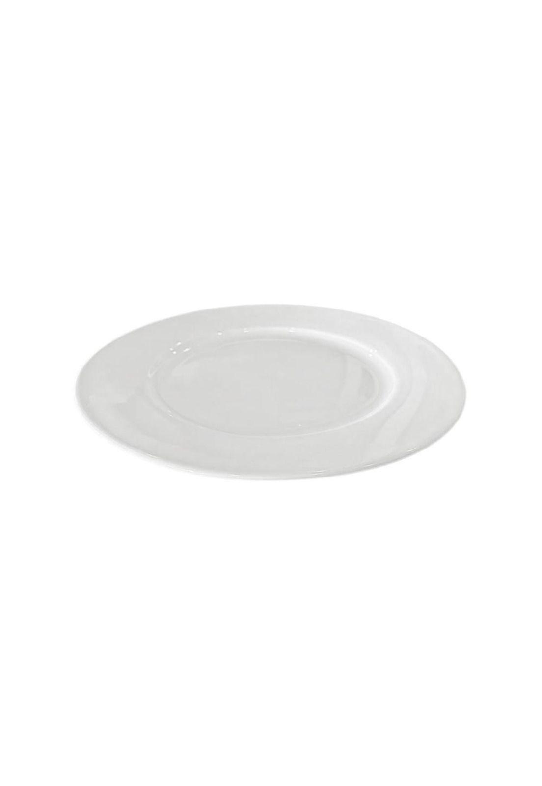 SET DE 6 PLATOS  BORDE ANCHO  PORCELANA 23 CMS PADUA-2