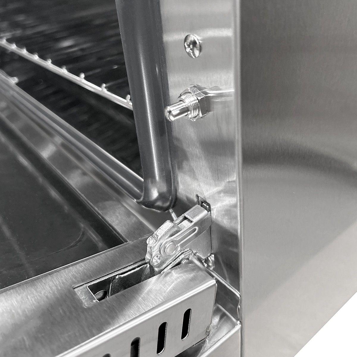 HORNO TURBO CONVECTOR 4 BANDEJAS 60X40 CMS MODELO FD120C ROMERBERG-4