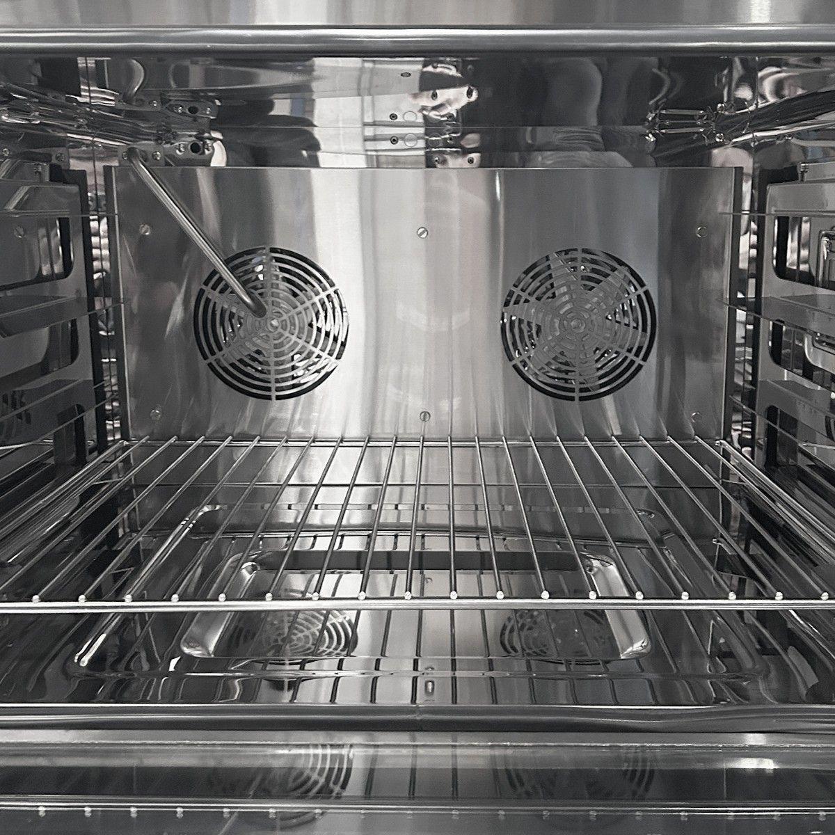 HORNO TURBO CONVECTOR 4 BANDEJAS 60X40 CMS MODELO FD120C ROMERBERG-7