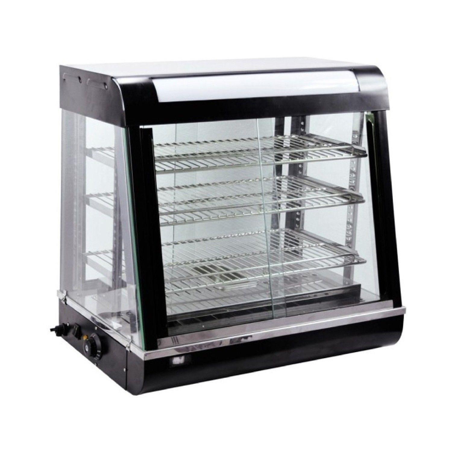 VITRINA CALIENTE SOBREMESA NEGRA-0