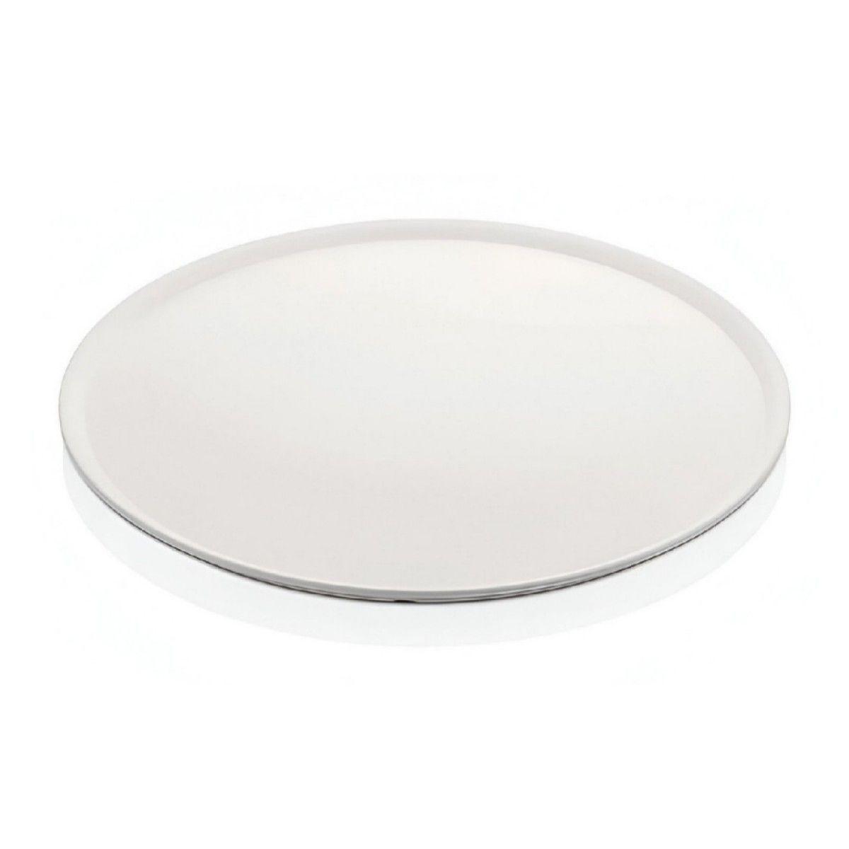 Plato Redondo Pizza - Torta Melamina Blanca 31 Cm-2
