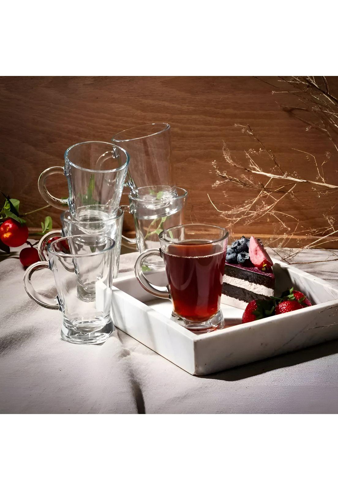 Set de 6 Tazones Cafe Vidrio 172 Cc-2