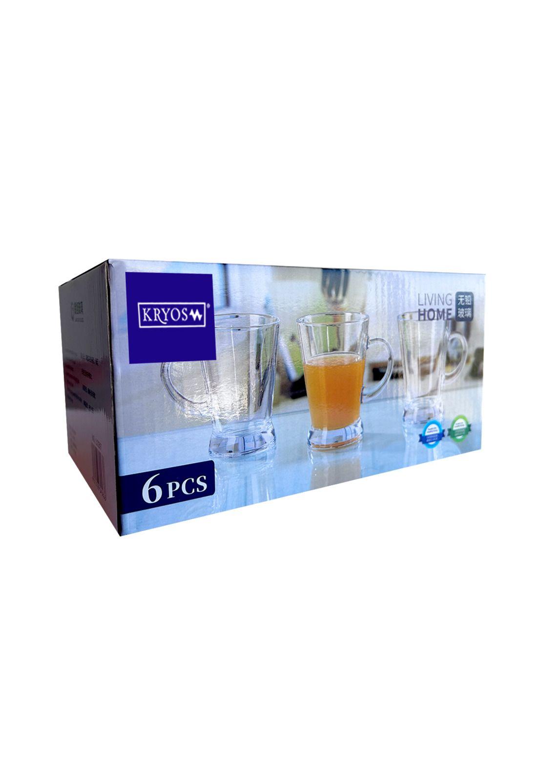 Set de 6 Tazones Cafe Vidrio 172 Cc-3