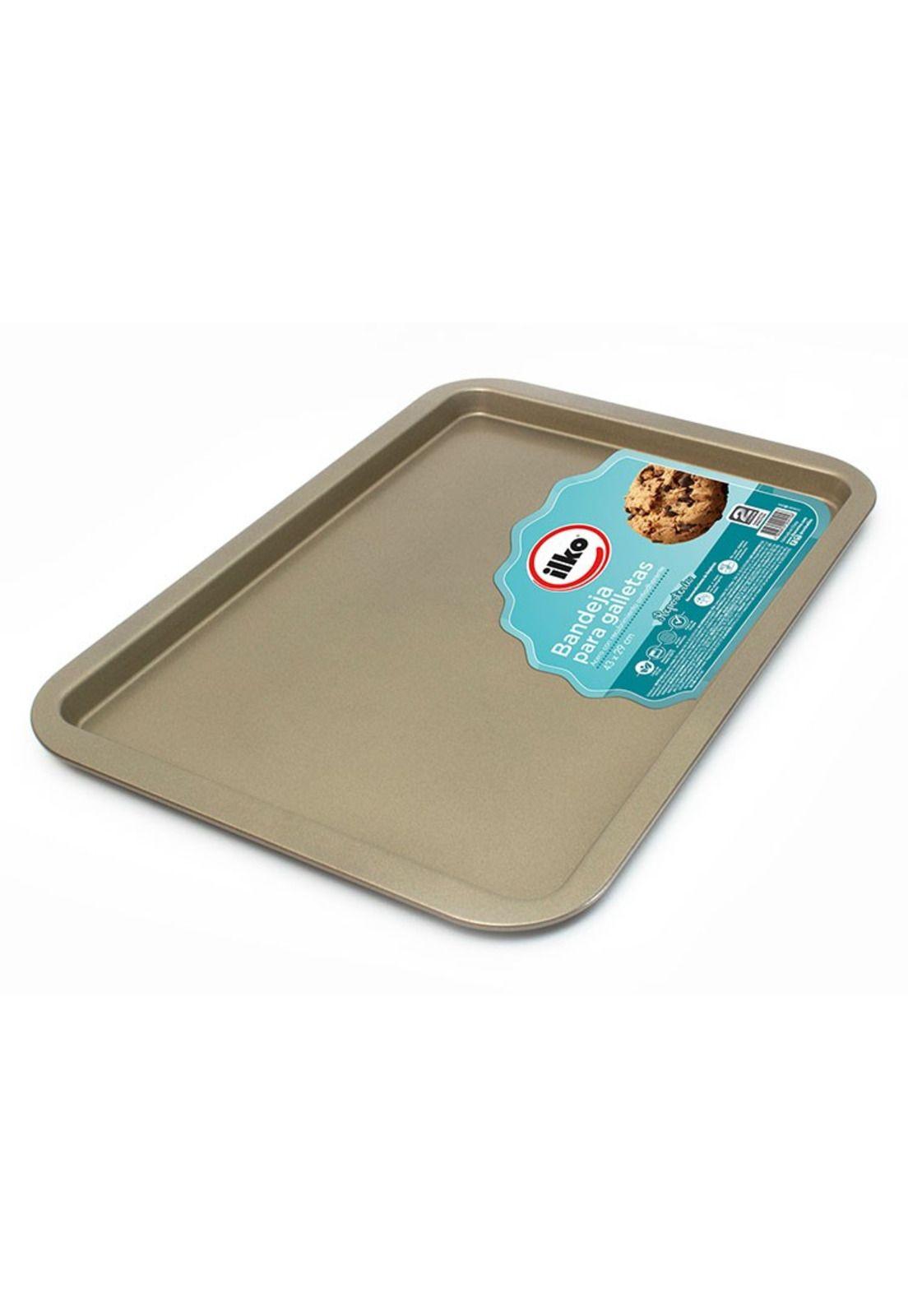 BANDEJA DE GALLETAS ACERO CARBONO 43 X 29 CM NONSTICK GOLD-2