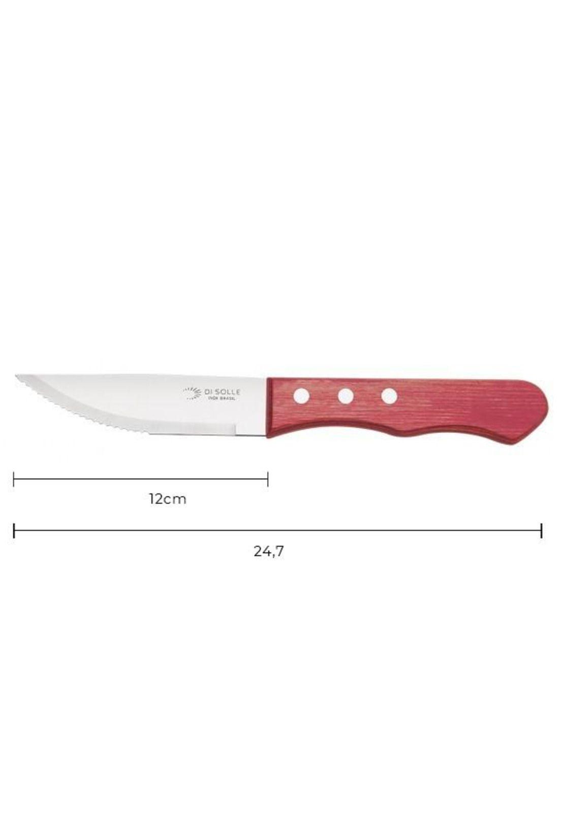 Pack De 6 Cuchillo Cuchillo Carnes Jumbo Sollewood-2