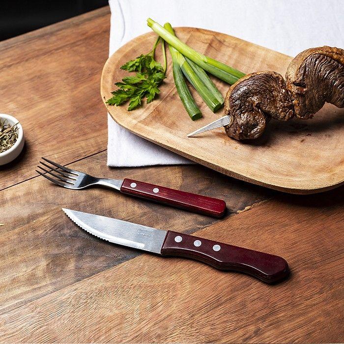 PACK DE 6 CUCHILLO CUCHILLO CARNES JUMBO SOLLEWOOD-5