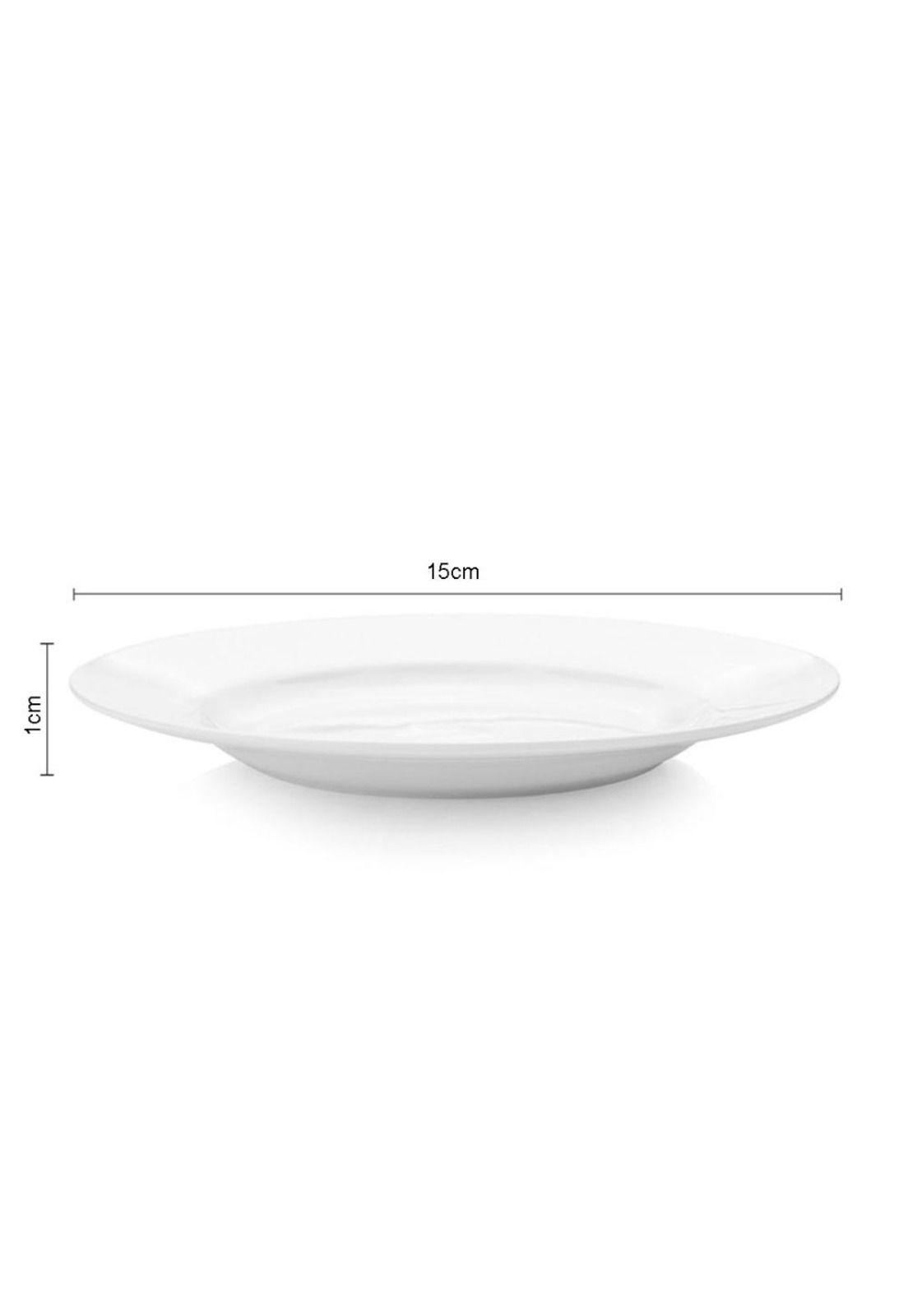 SET DE 12 PLATO PAN BORDE GRUESO 15 CM .LINEA TOWER-4