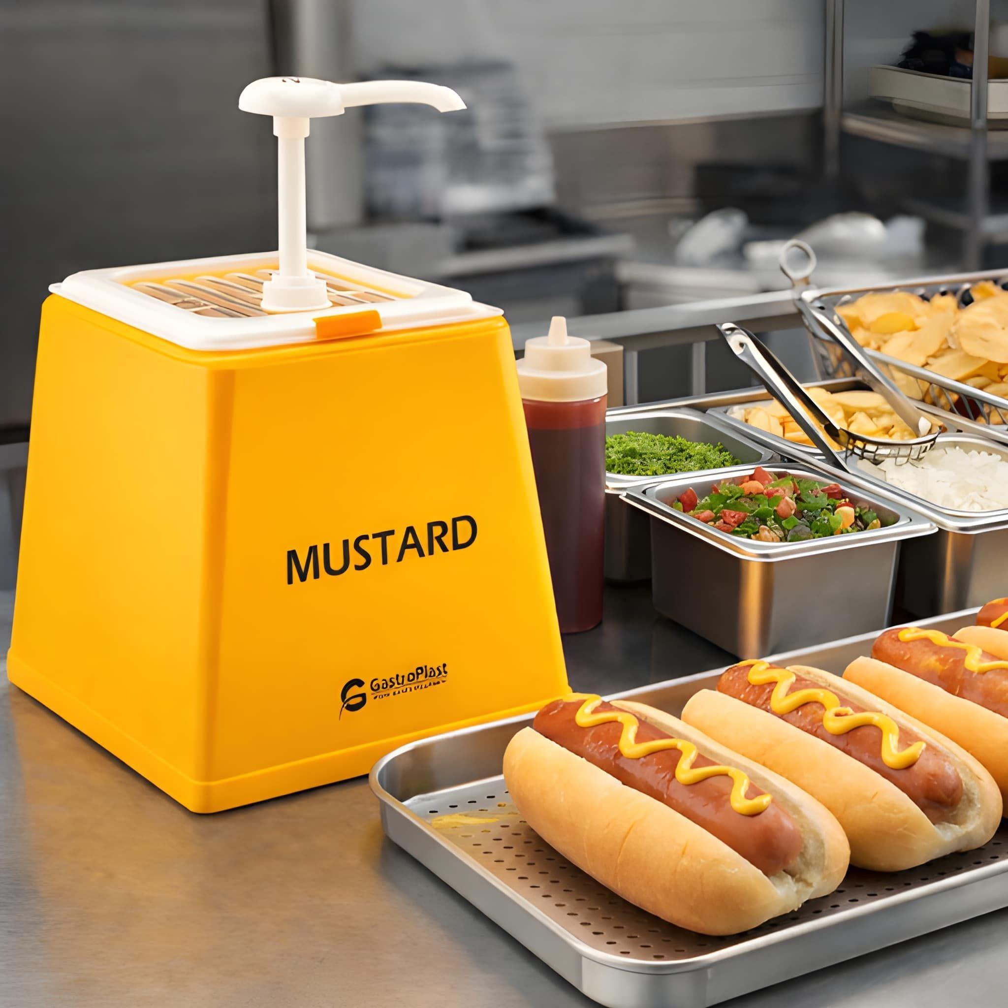 Dispensador De Mostaza Amarillo-2