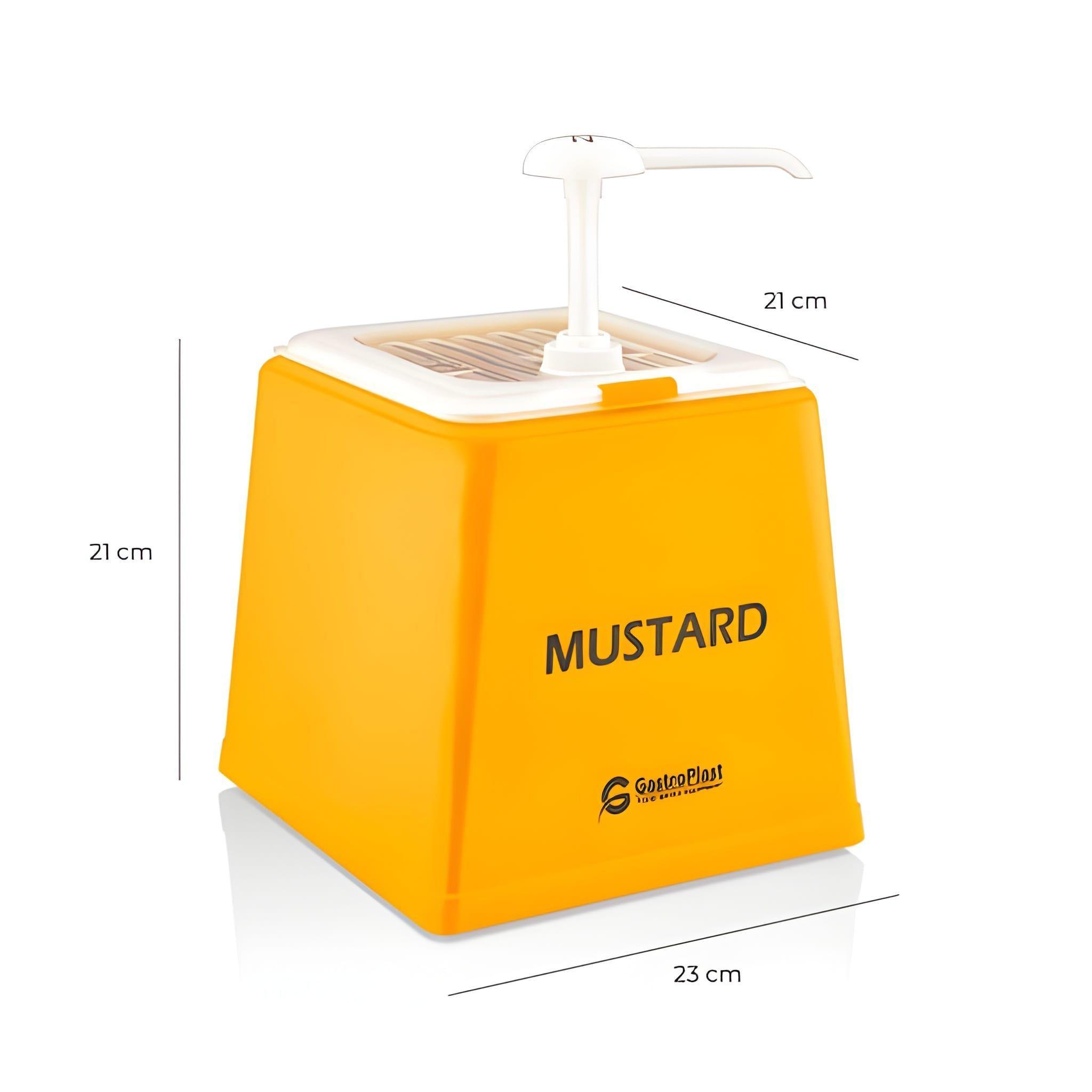 Dispensador De Mostaza Amarillo-3