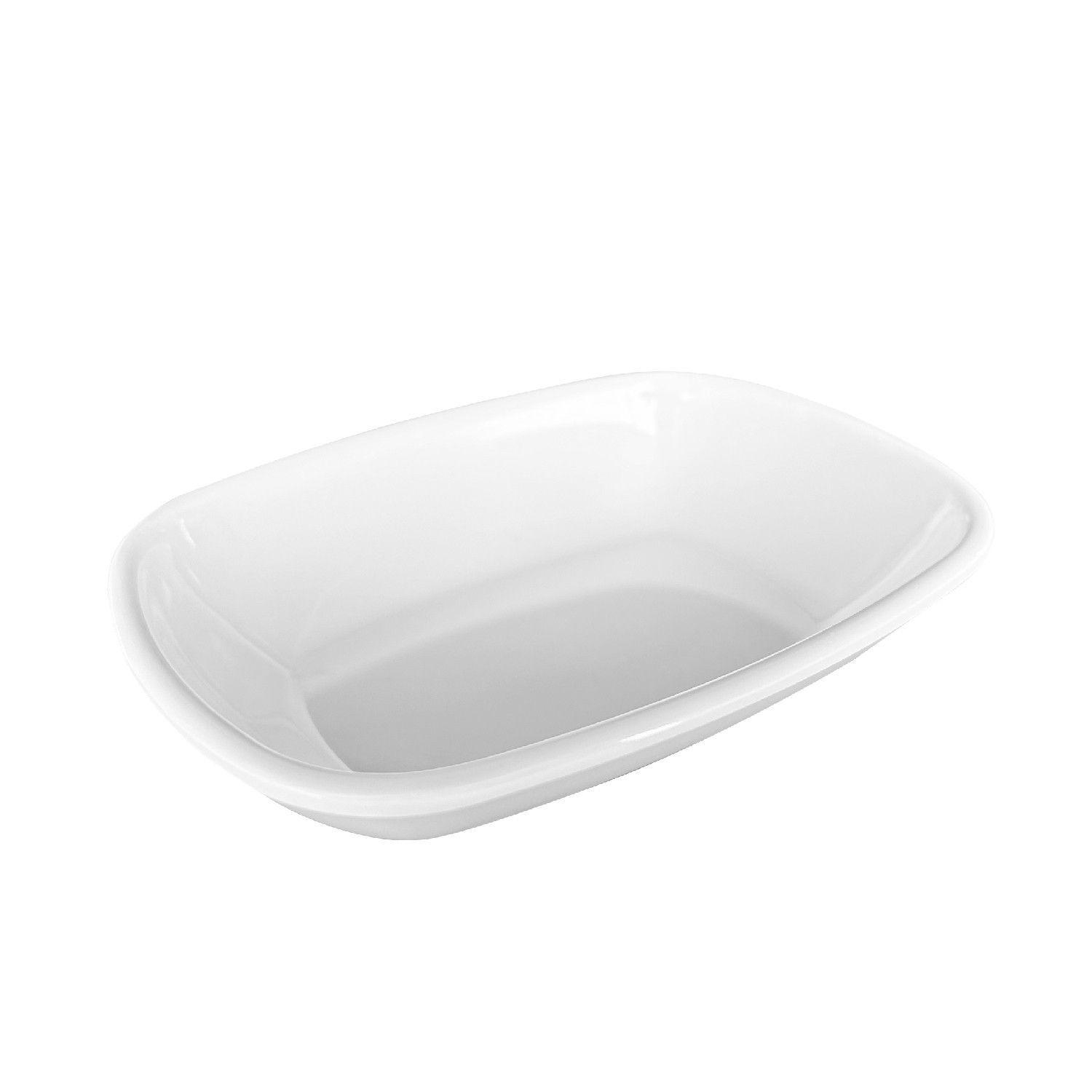 SET DE 6 PLATO RECTANGULAR MELAMINA 20X4.5 CM.-4