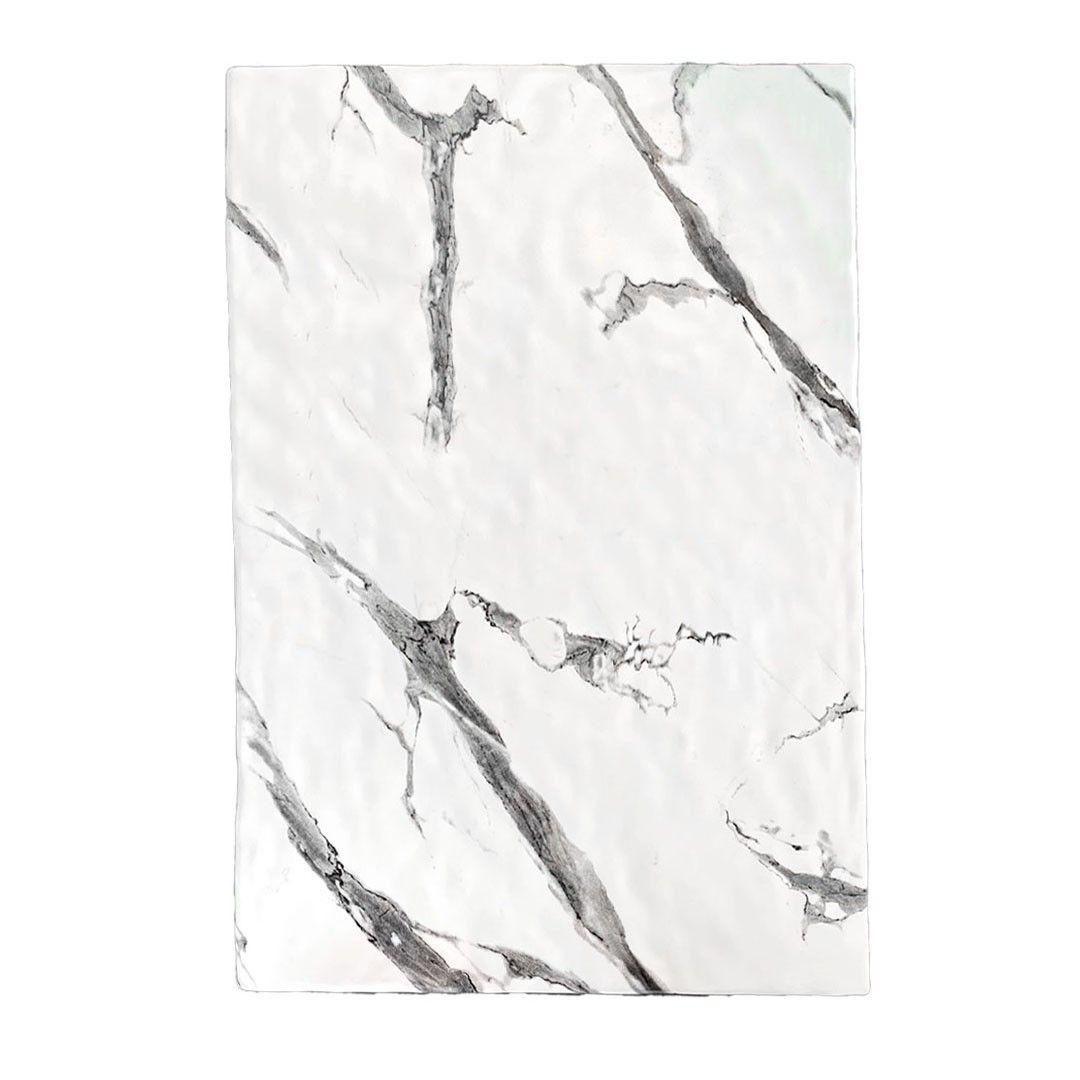 TABLA EXHIBICIÓN MELAMINA RECTANGULAR MÁRMOL BLANCO 53X32X1 CM-3