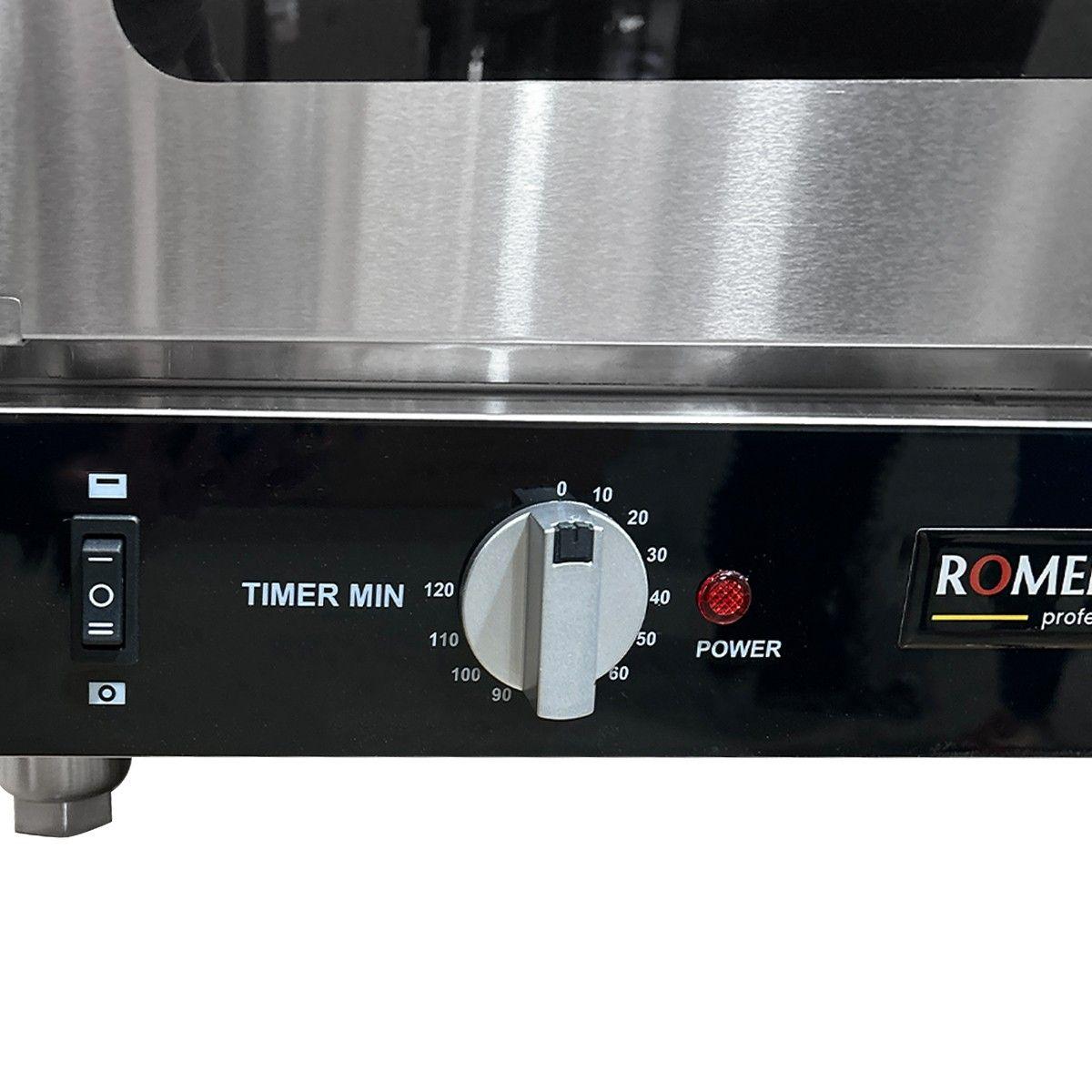 HORNO TURBO CONVECTOR 4 BANDEJAS 44X32  CM MODELO FD68C ROMERBERG-8