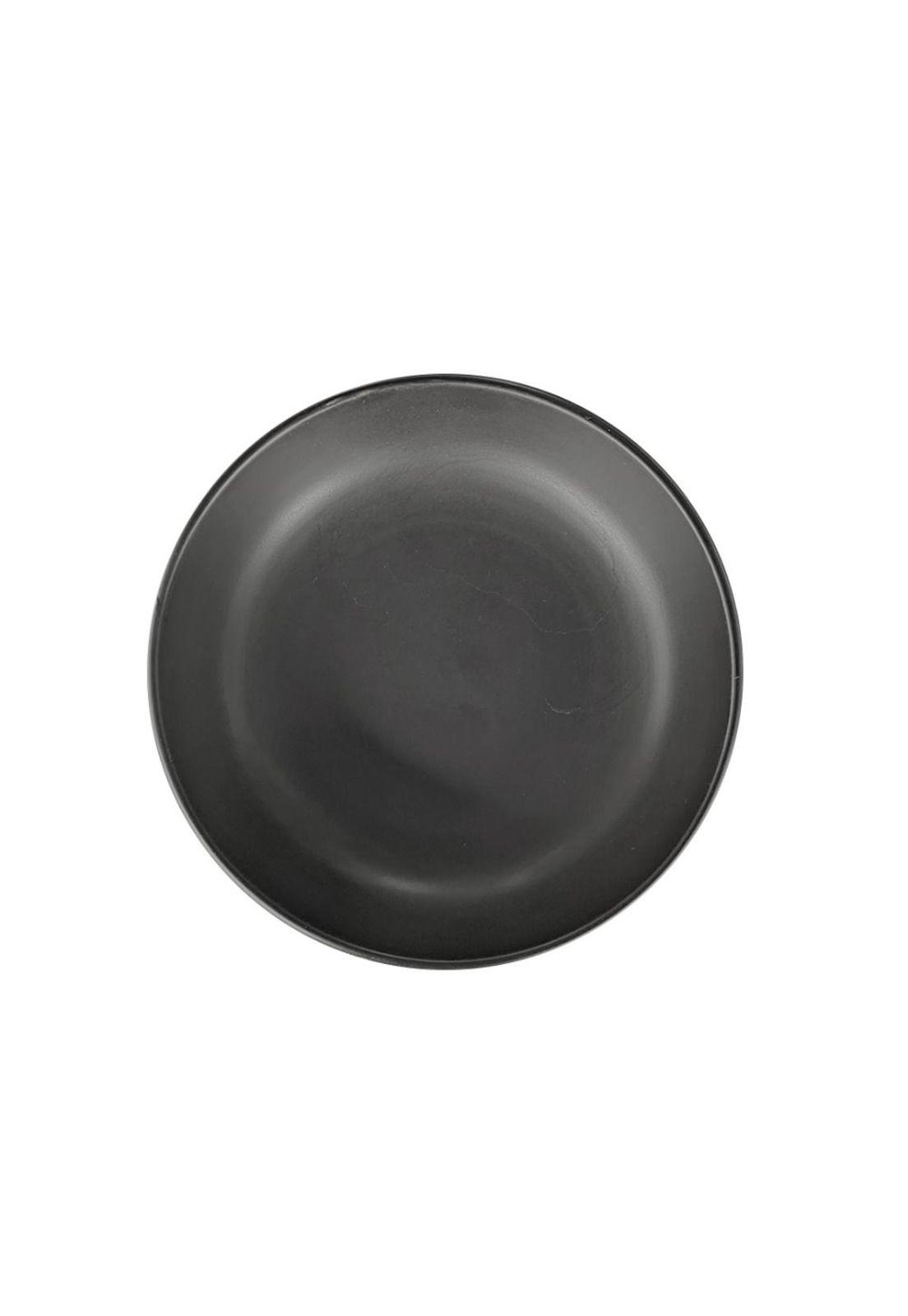 SET DE 4 BOWL CERAMICA RUSTICA 18 CM NEGRO LINEA OSLO-3