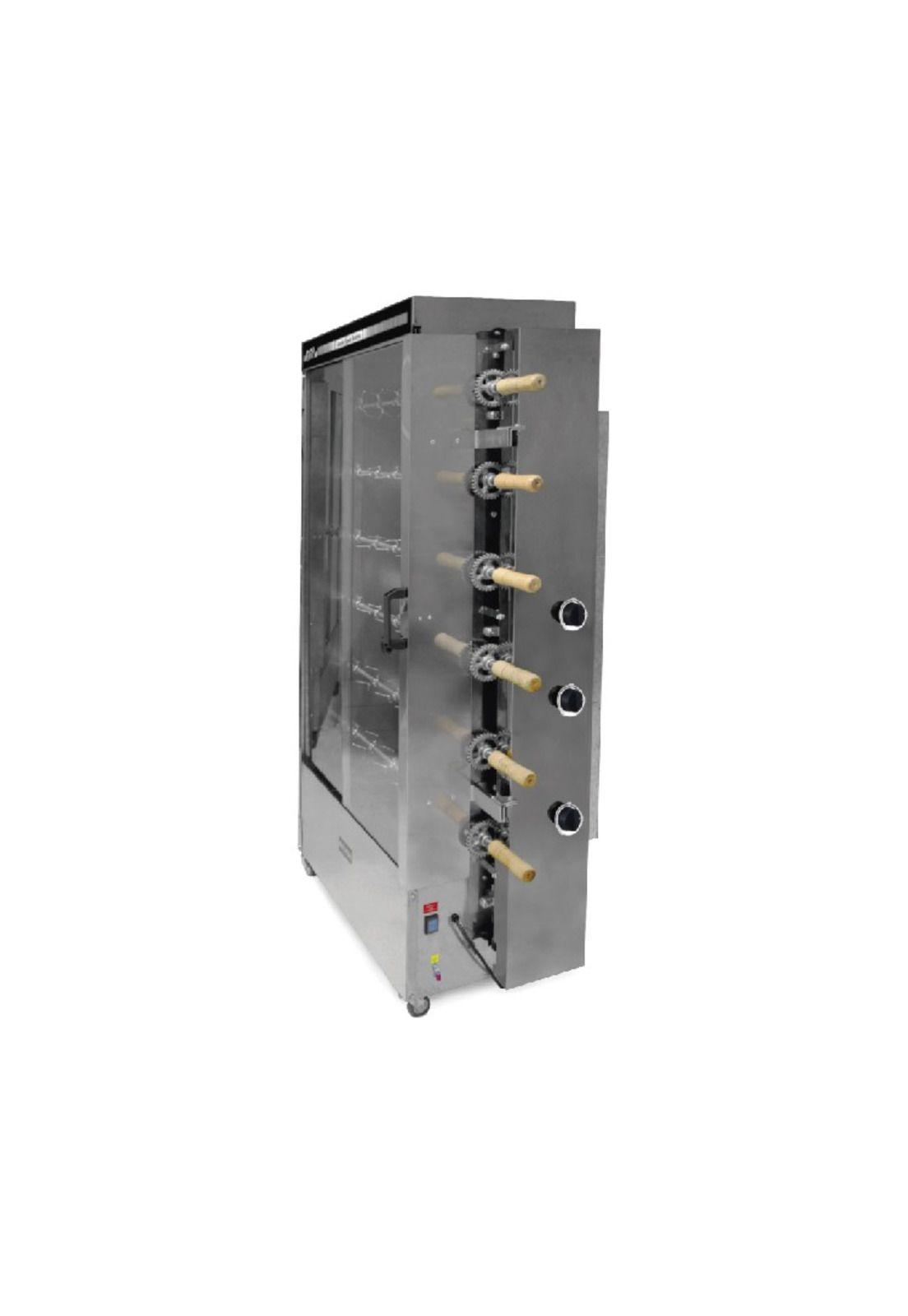Asador De Pollo Rotativo 60Kg-6 Espetos-2
