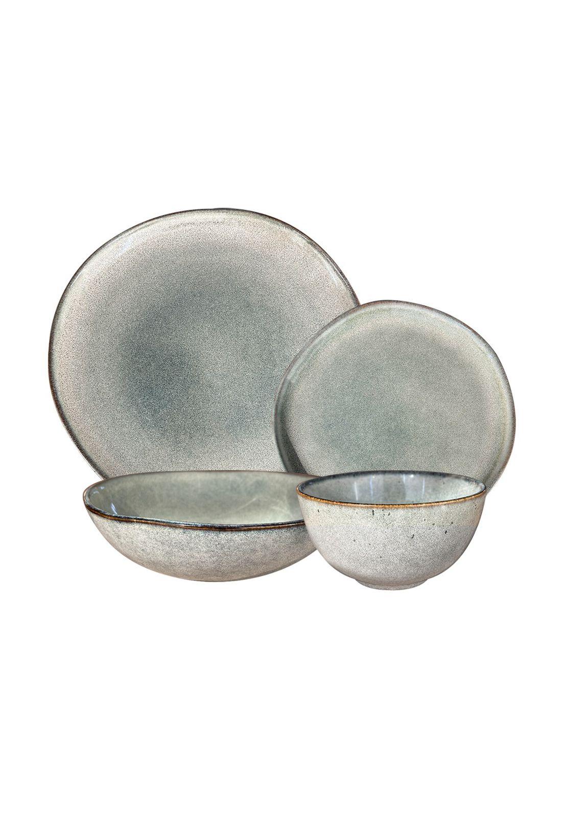Set 6 Bowl Redondo Ceramica 18X5 Cm Gris Linea  Laos-5