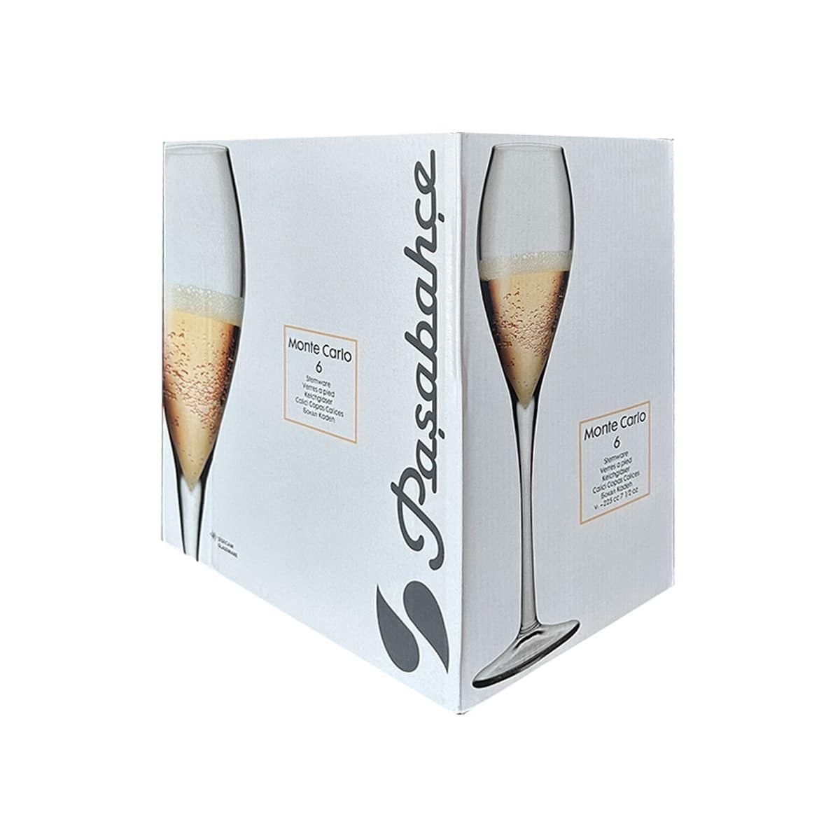 SET 6 COPAS DE CHAMPAGNE 225 CC. LINEA MONTE CARLO-5