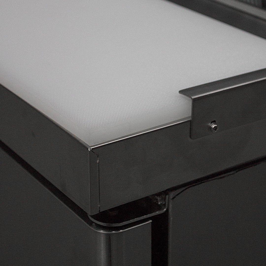 SALSERA REFRIGERADA ACERO INOXIDABLE 3 PUERTAS 185 CM NORKALT-4