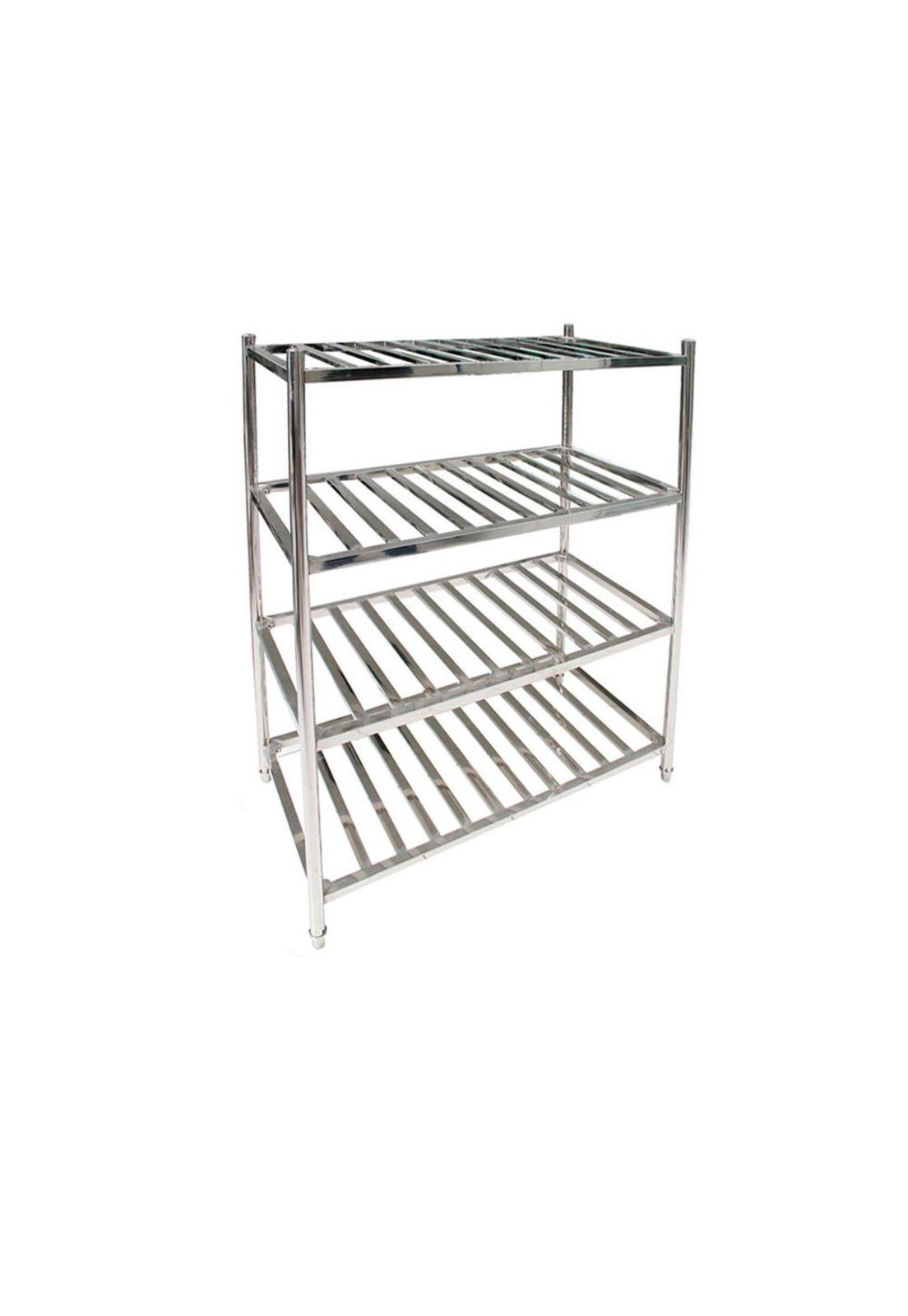 ESTANTERIA ACERO INOX TIPO REJILLA DE 90 x 45 x 155 cms.-0