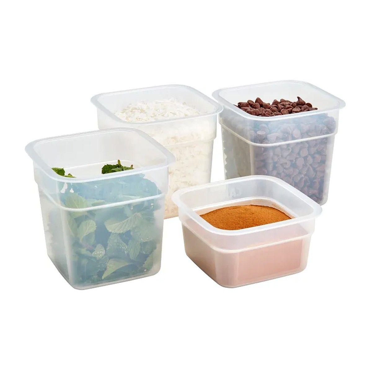 RECIPIENTE GRADUADO CUADRADO POLIPROPILENO 1 LITROS-2