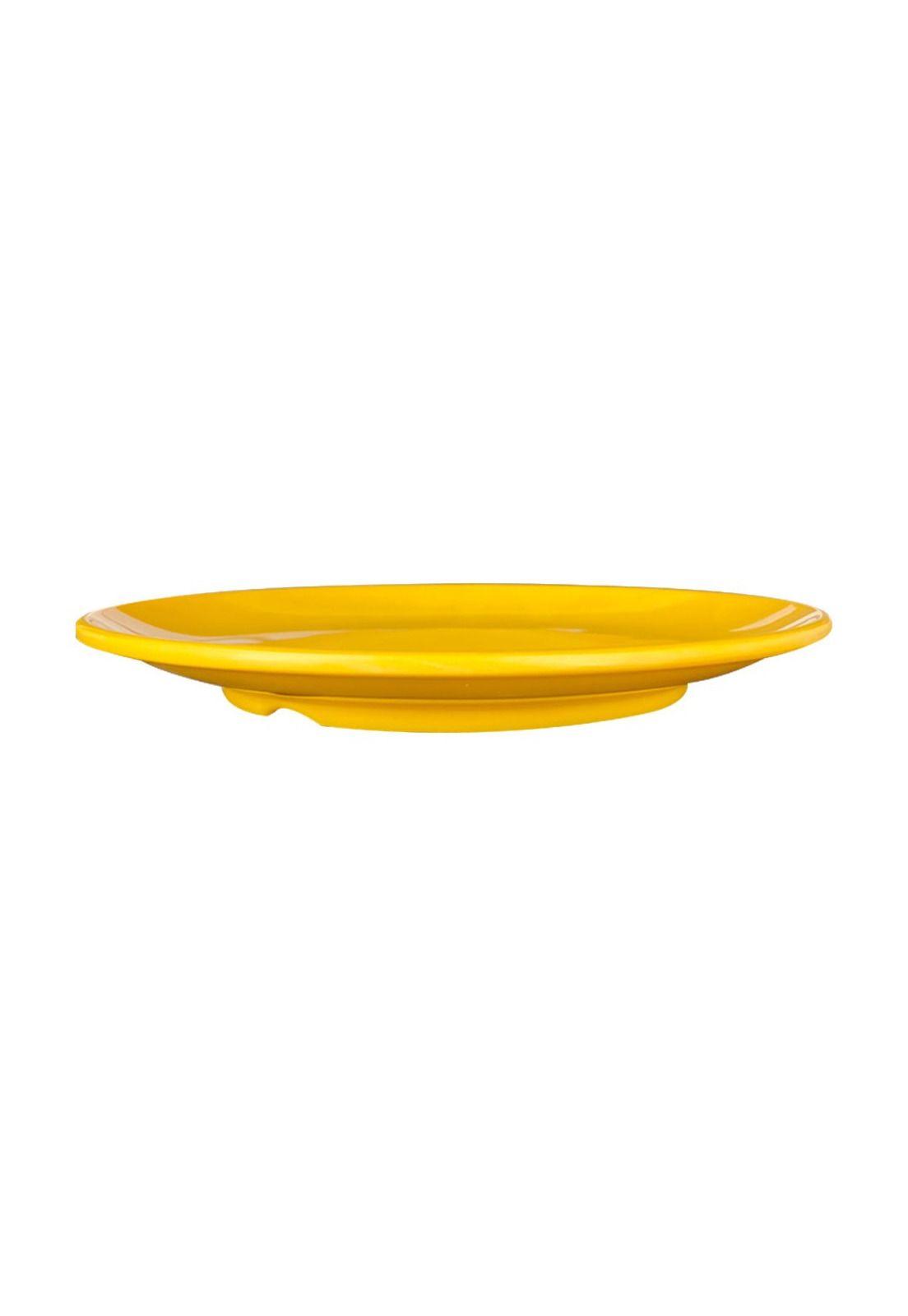 Set de 4 Platos Melamina 16 Cm. Amarillo-2