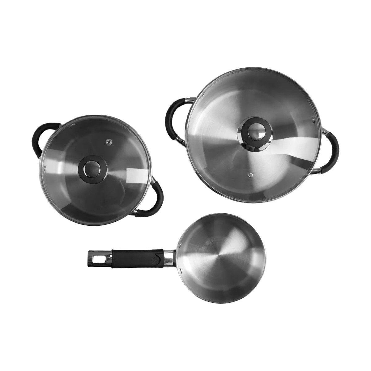 BATERIA ACERO INOXIDABLE 5 PIEZAS PREMIUM BILMA BERGNER-3