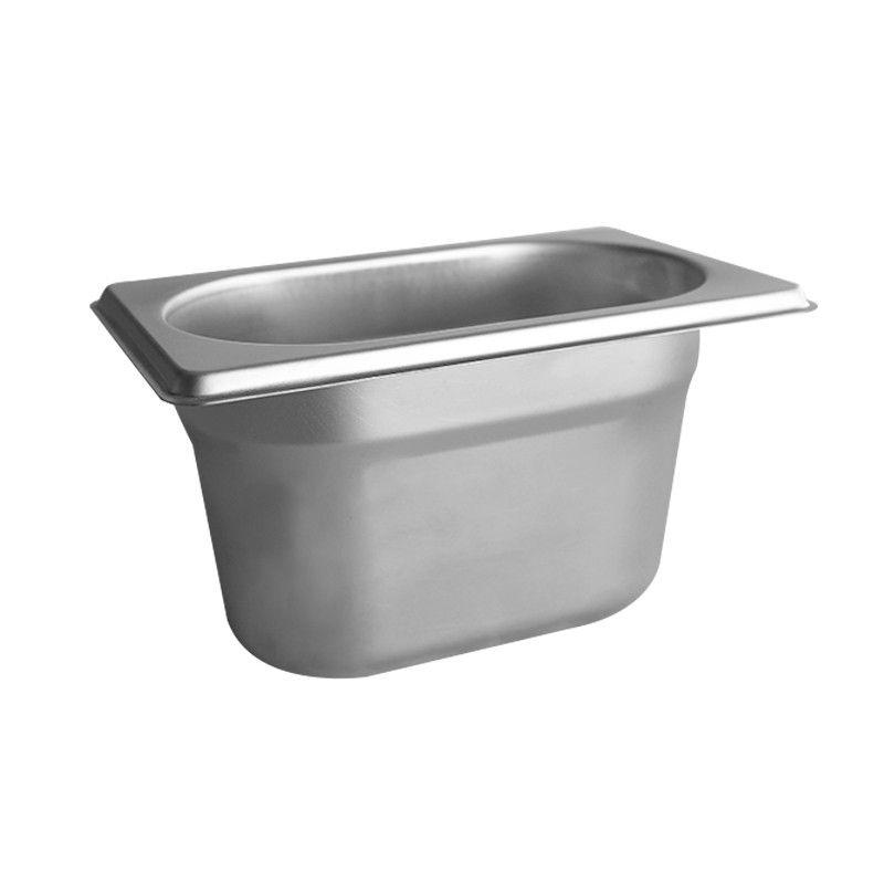 CONTENEDOR GASTRONOMICO ACERO INOXIDABLE GN 1/9X10 CM-4