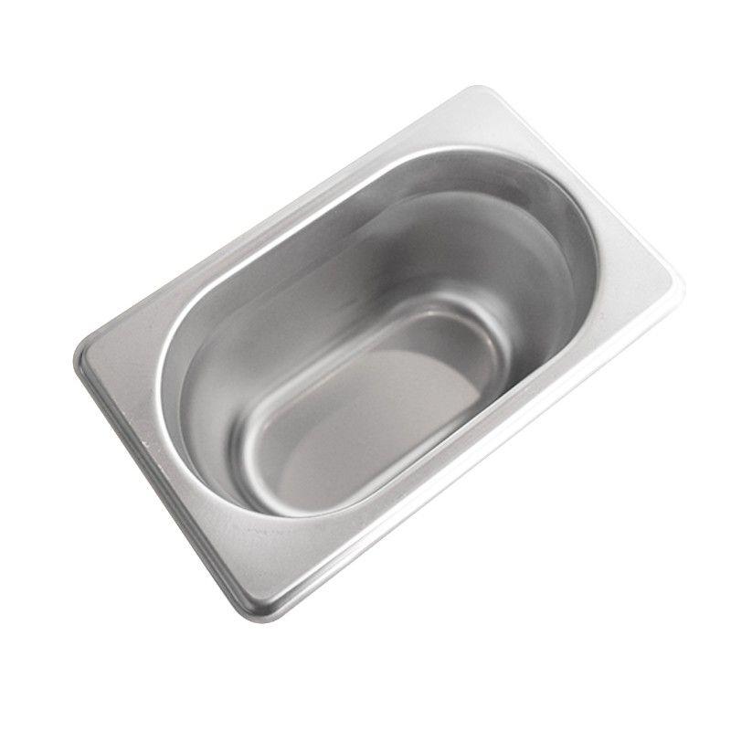 CONTENEDOR GASTRONOMICO ACERO INOXIDABLE GN 1/9X10 CM-5